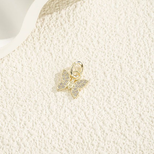 Sparkling Butterfly Charm
